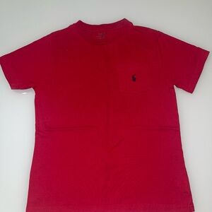Ralph Lauren Vibrant Red Polo Shirt Boys